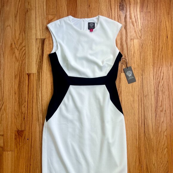 Vince Camuto Dresses & Skirts - NEVER WORN Vince Camuto white midi dress